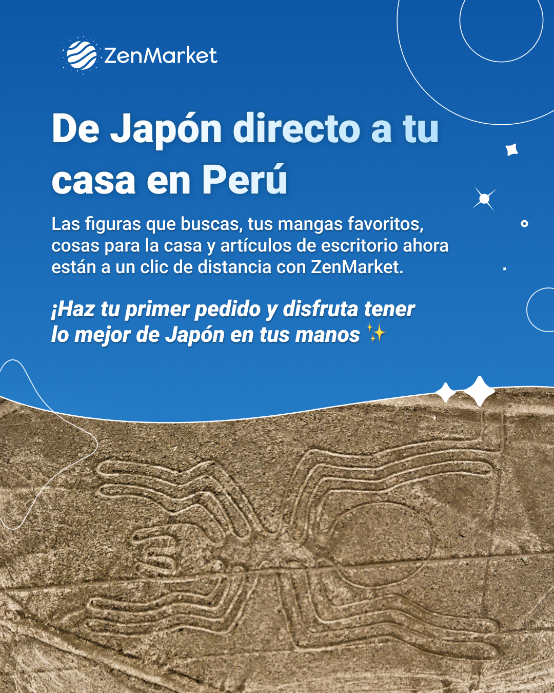 ZenMarket - Compras a Japón Facebook ad from Mar 23, 2026