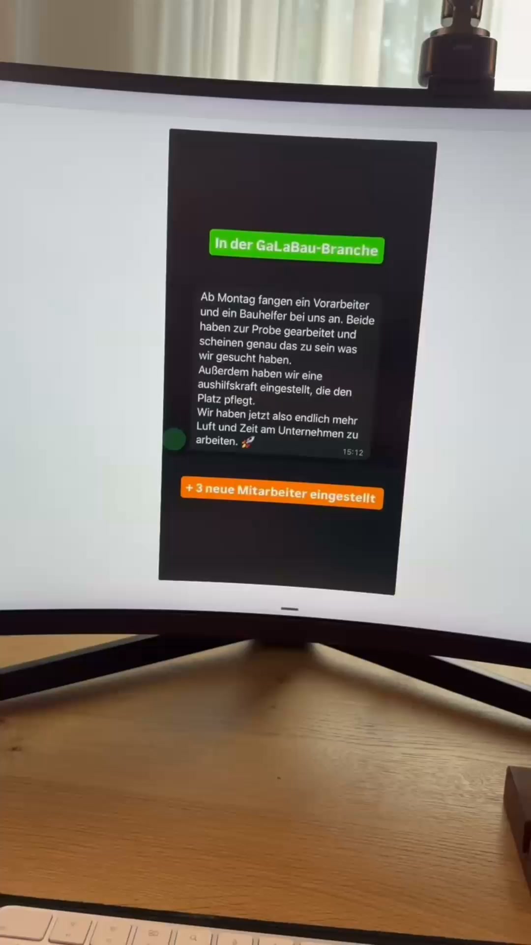 Matthias Aumann Facebook ad: Mitarbeiter finden & führen in Handwerk & Mittelstand