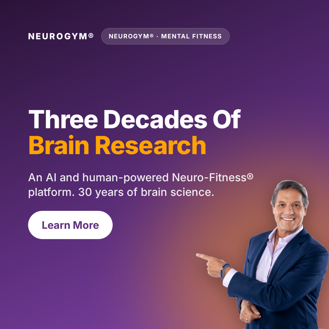 NeuroGym Facebook ad: Three Decades Of Brain Research