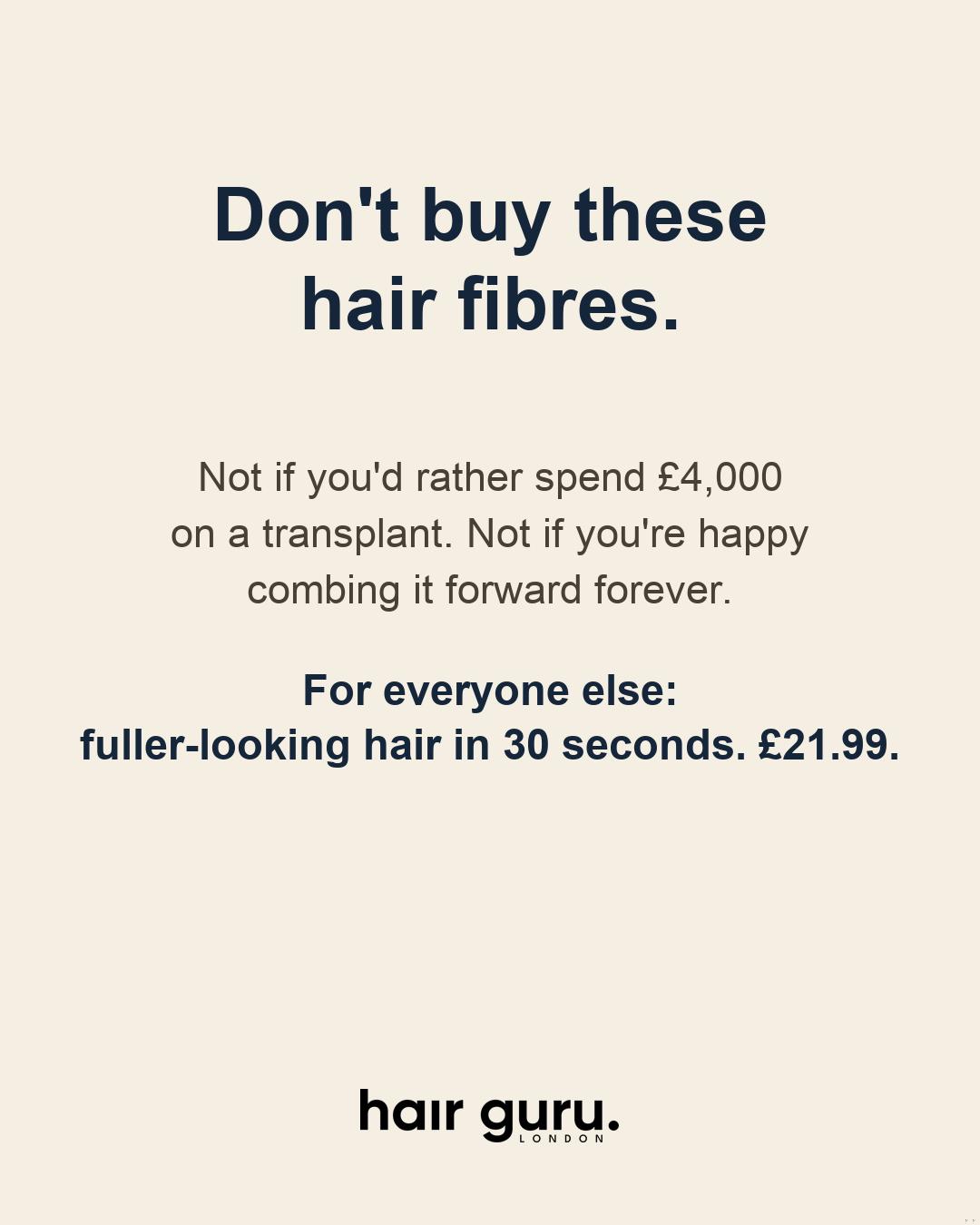 Hair Guru London Facebook ad