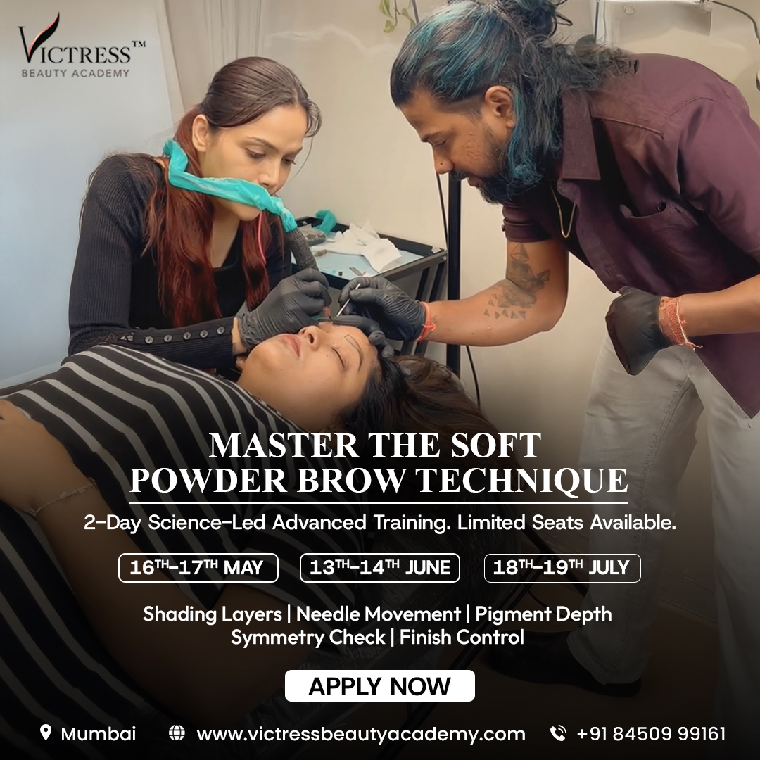 Victress Semi-Permanent Make up Academy Facebook ad