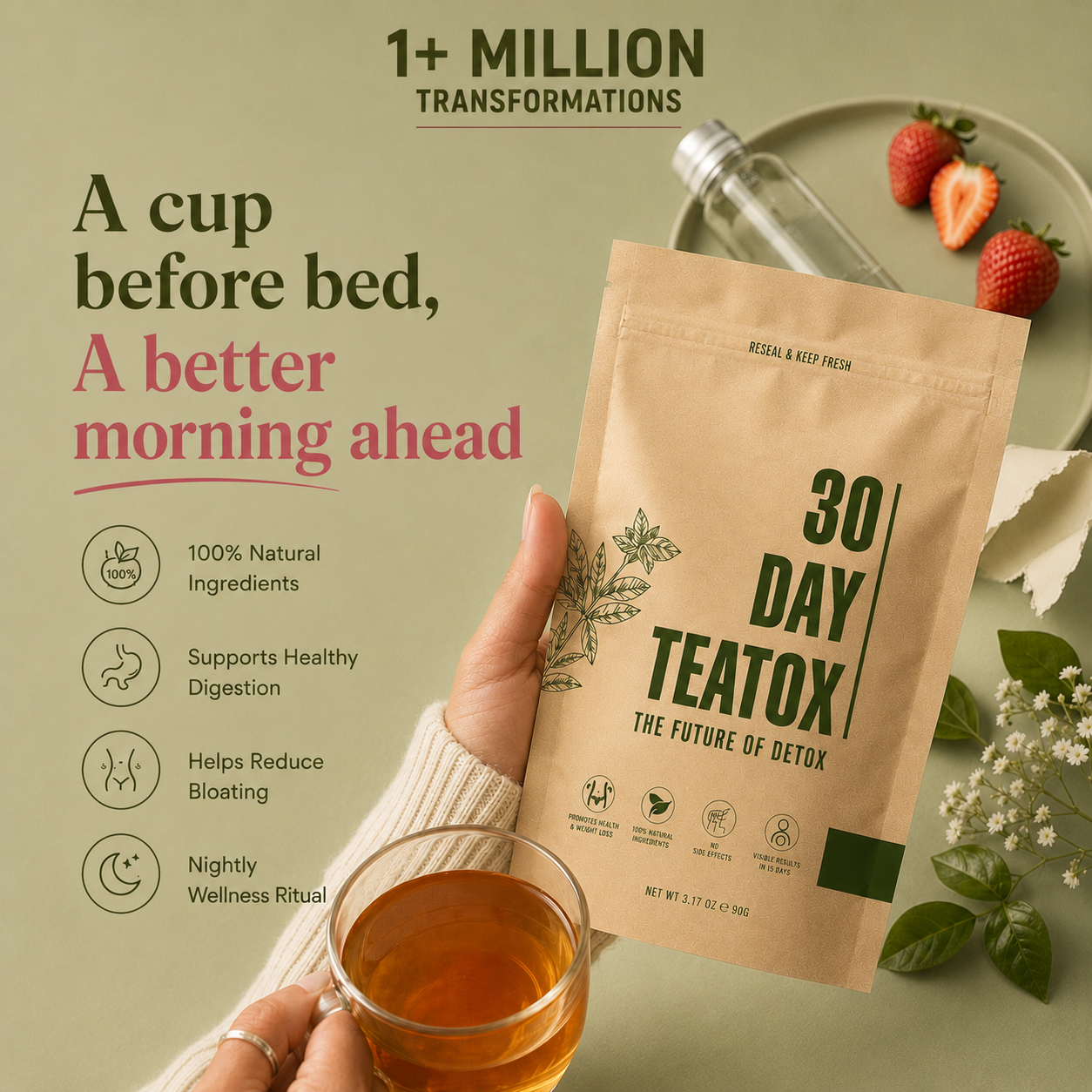 Slim It Club Facebook ad: Teatox Detox Tea