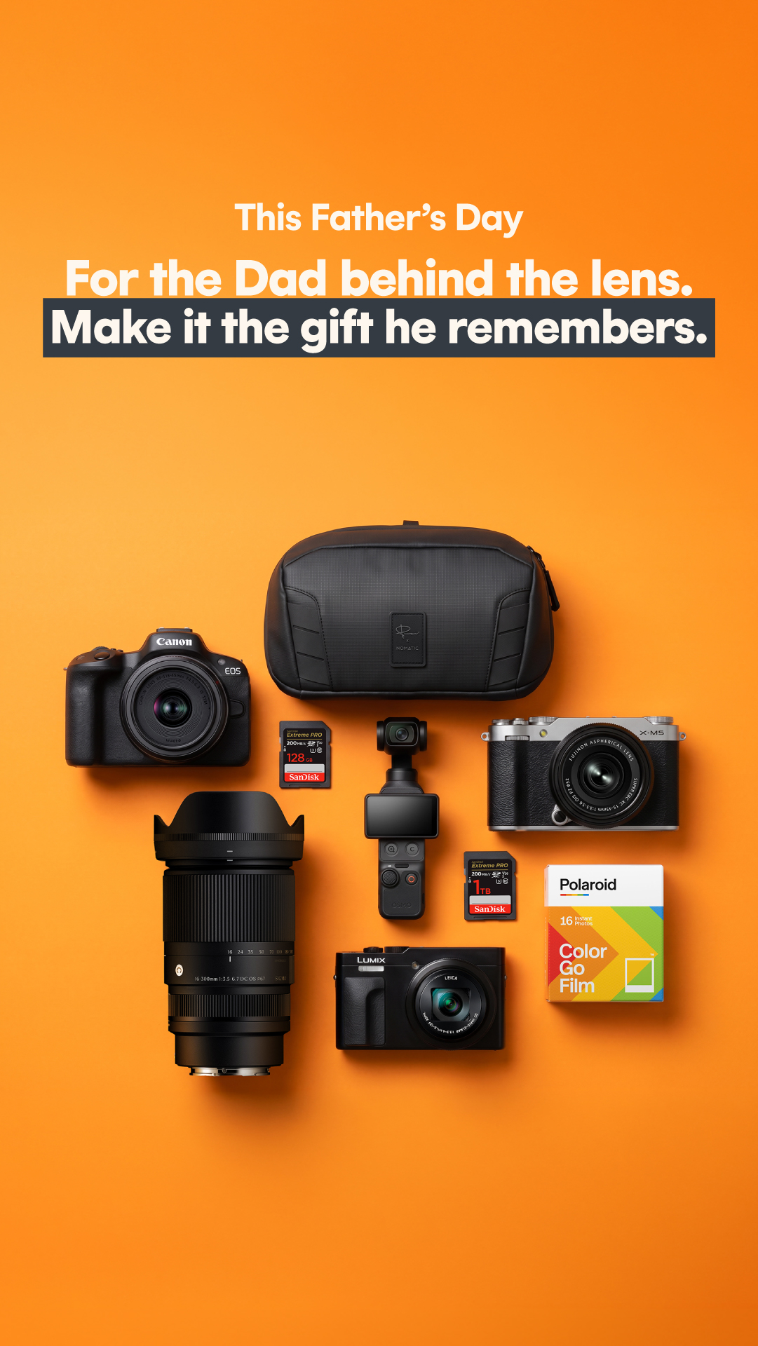 Henry's Camera Facebook ad