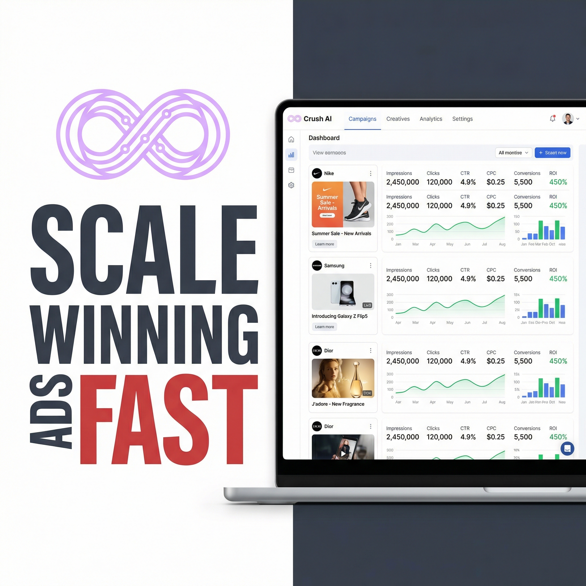 trycrush.ai Facebook ad