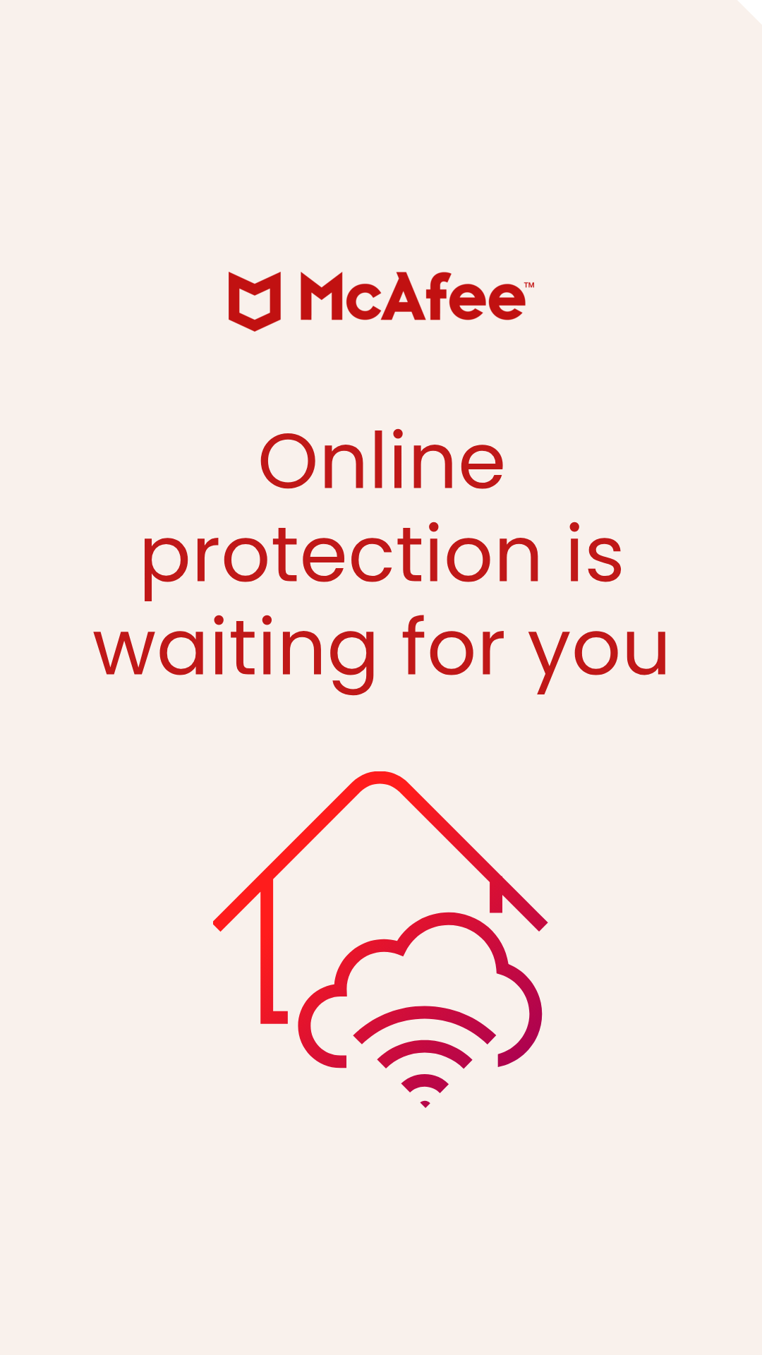 McAfee Facebook ad