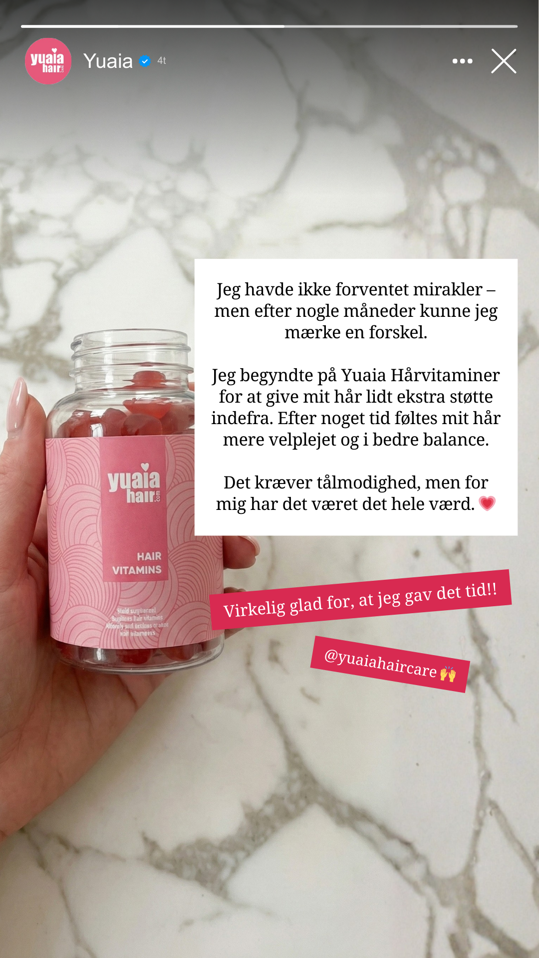 Yuaia Haircare Facebook ad