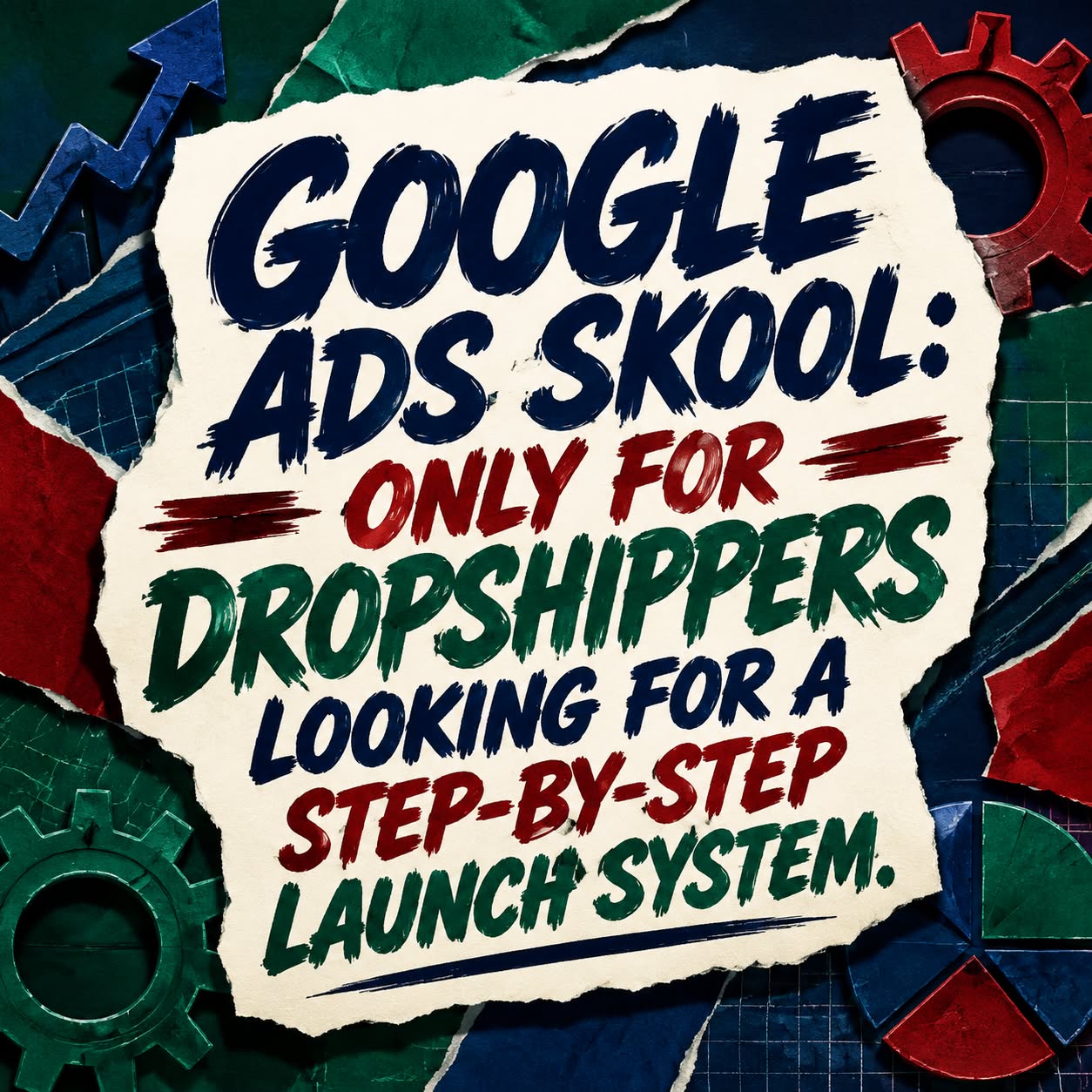 Skool Facebook ad: Stop Testing Randomly. Follow a Clear System.