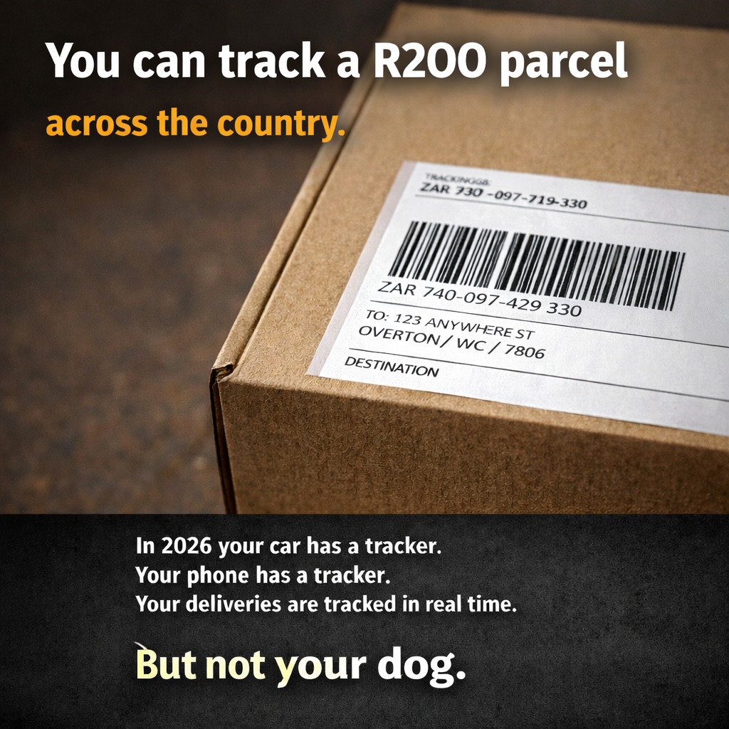 Vital Pet Guard Facebook ad: Track Your Dog In Real Time