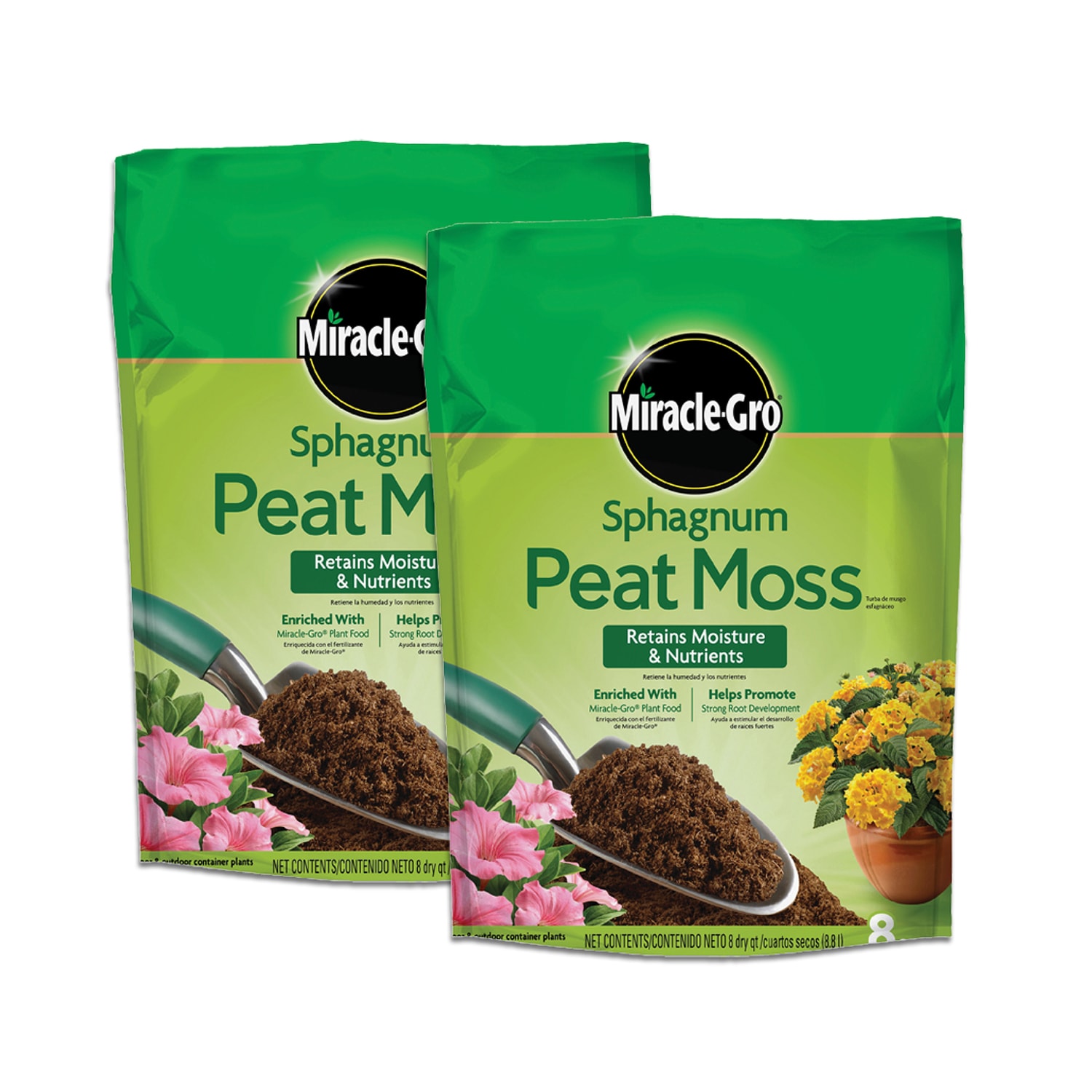 Lowe's Home Improvement Facebook ad: Shop Miracle-Gro products.