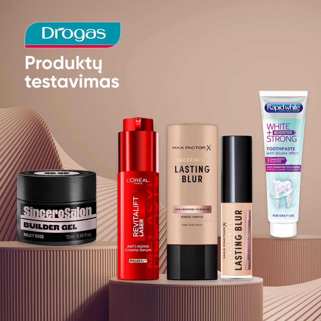DrogasLietuva Facebook ad: Registruokis iki spalio 11 d.