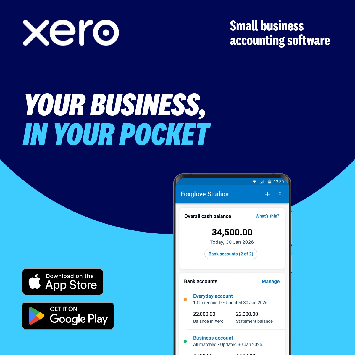Xero Facebook ad