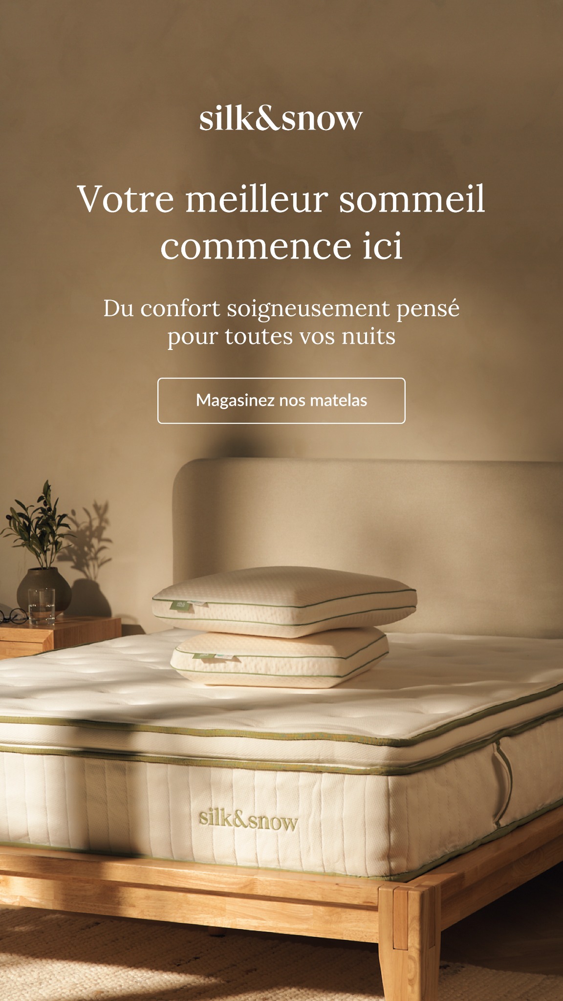 Maison Silk & Snow Facebook ad