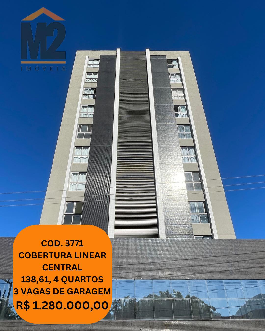 M2 Imóveis Facebook ad