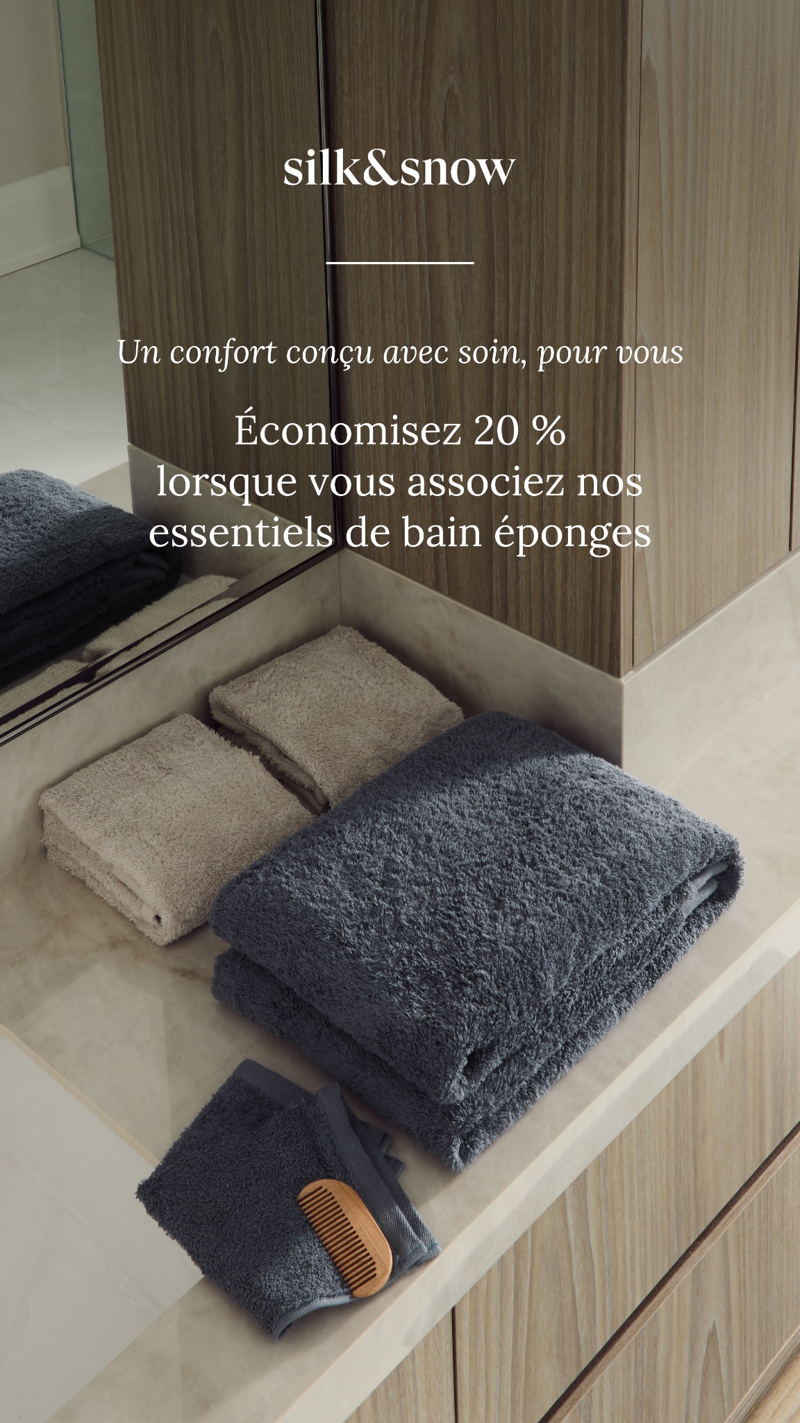 Maison Silk & Snow Facebook ad