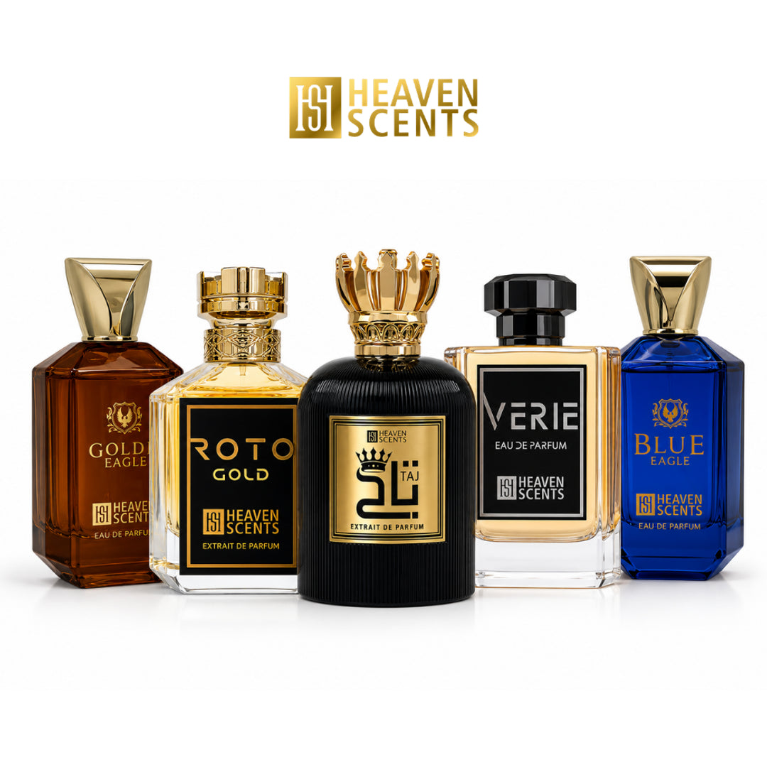 Heaven Scents Facebook ad: Discover White Taj, a luxurious Arabic perfume with…