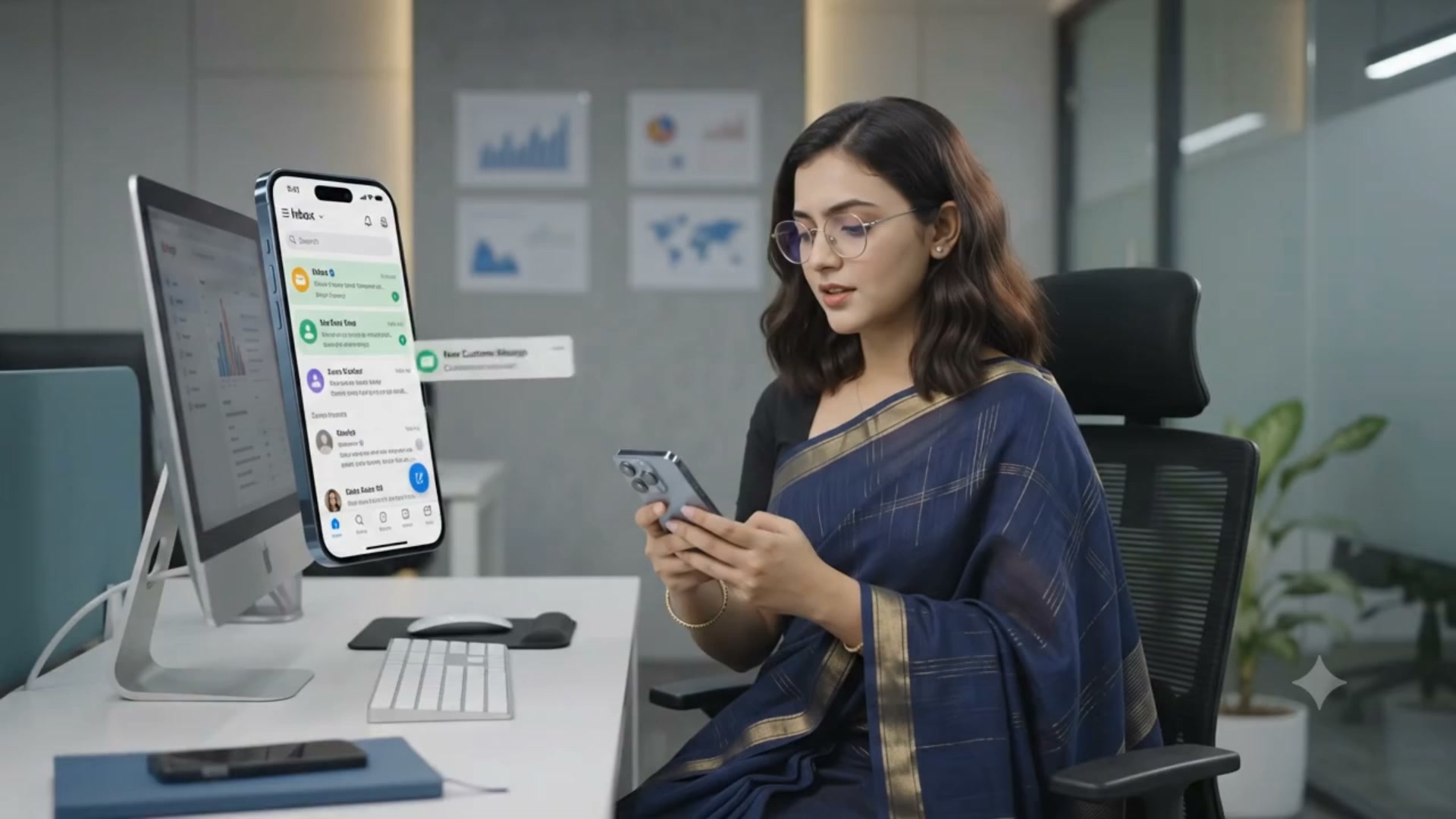 AI Sale Assistant Facebook ad: কাস্টমার মেসেজ দিচ্ছে, কিন্তু আপনি রিপ্লাই দেওয়ার সময়…