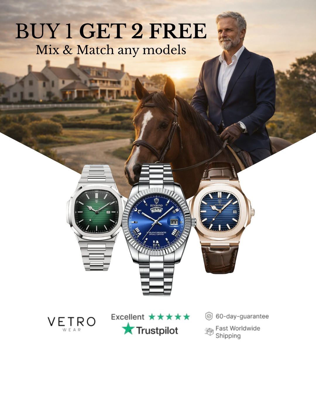 Vetro Club Facebook ad