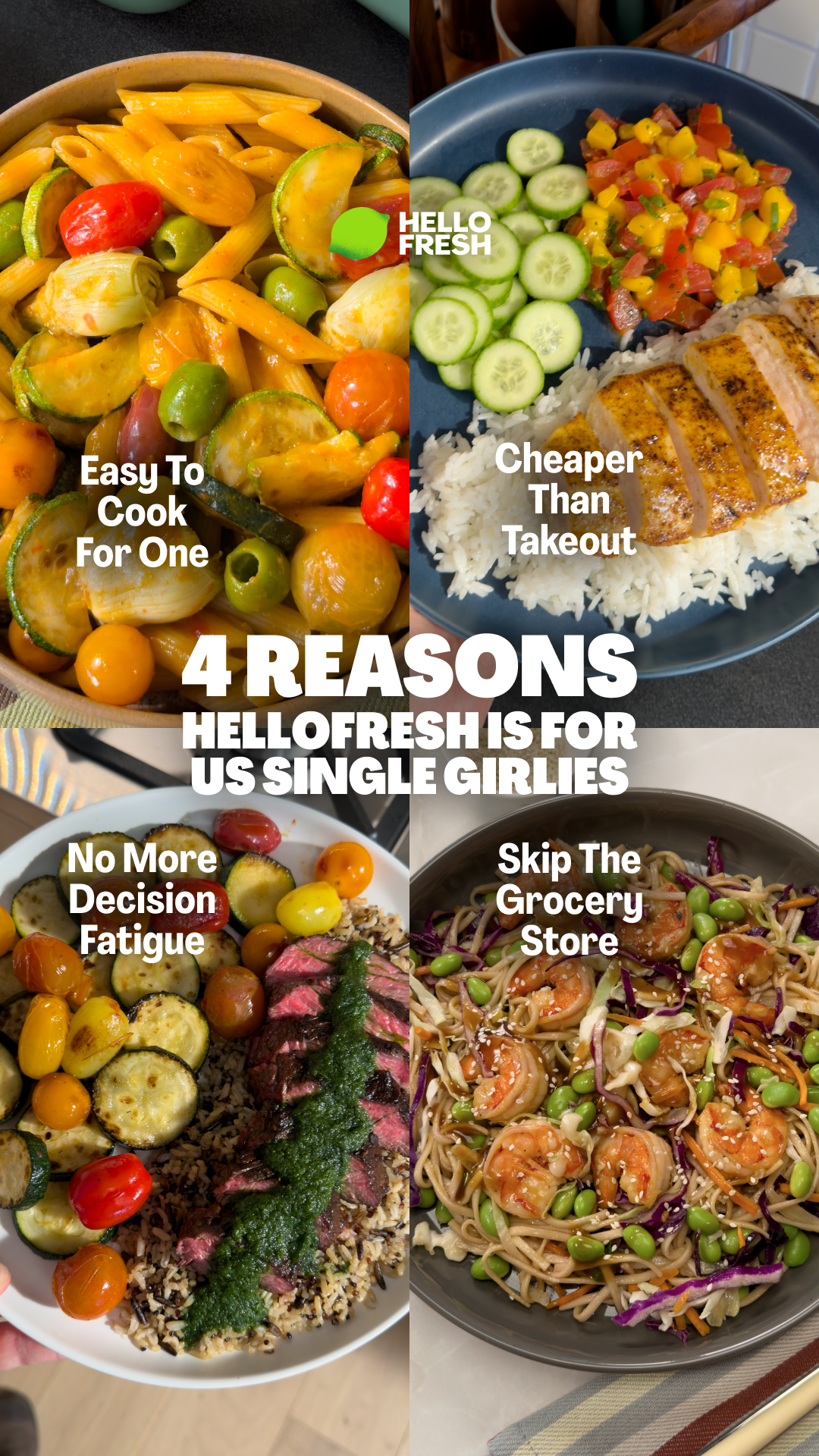 HelloFresh Facebook ad