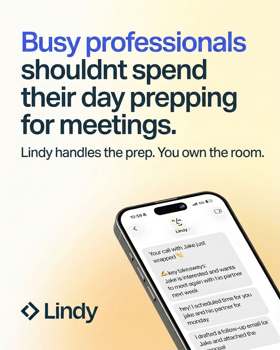 Lindy Facebook ad