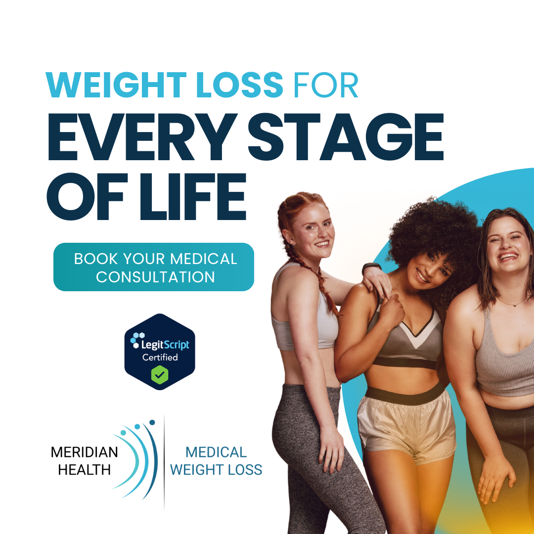 Meridian Health Facebook ad from May 14, 2026