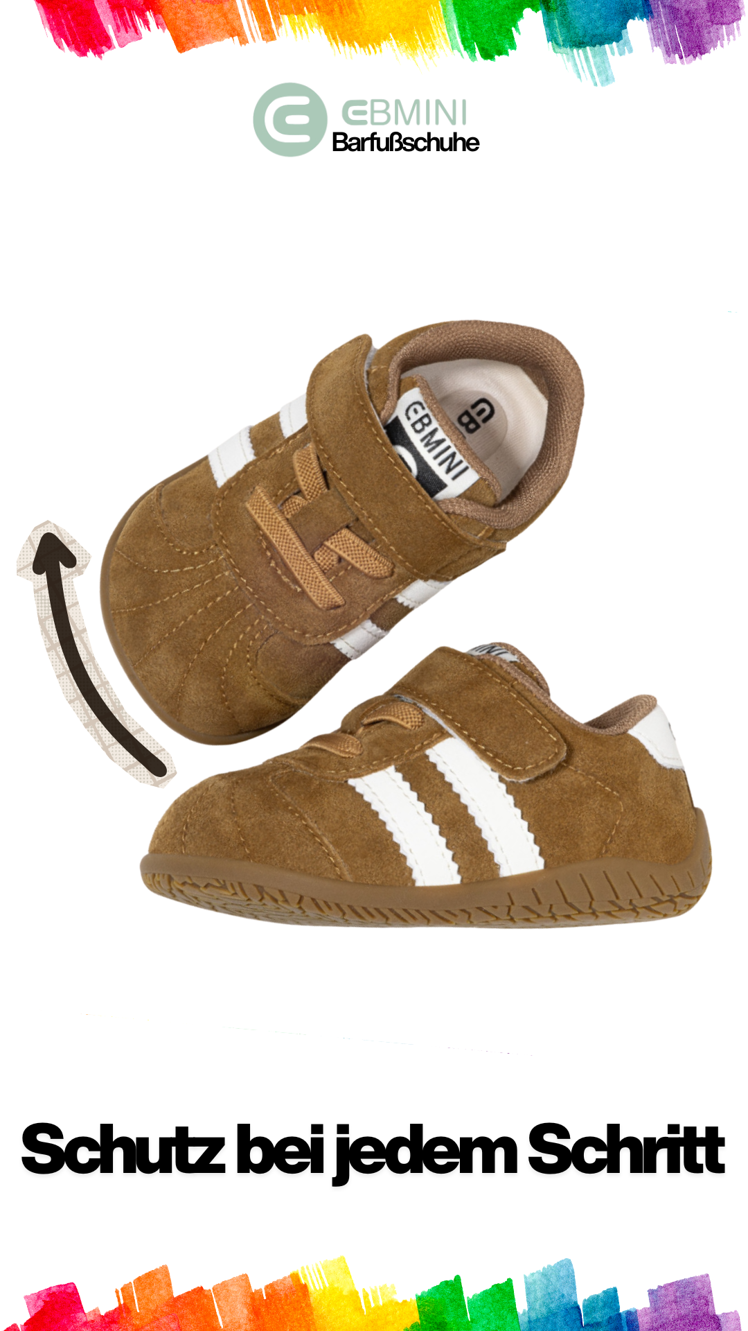 Ebmini - Kinder Barfußschuhe Facebook ad