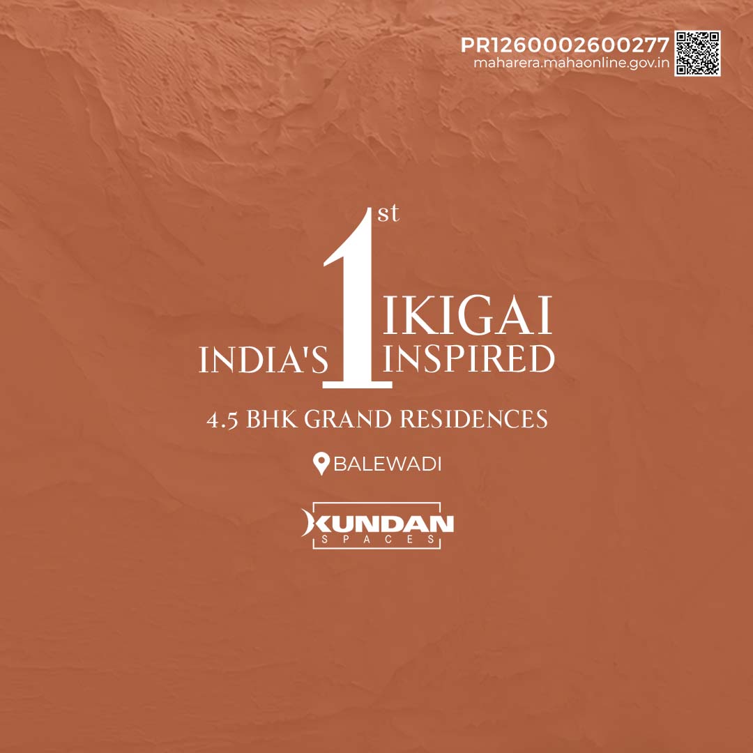 Kundan Spaces Facebook ad: Introducing Arvaana. India’s first Ikigai-inspired 4.5 BHK…