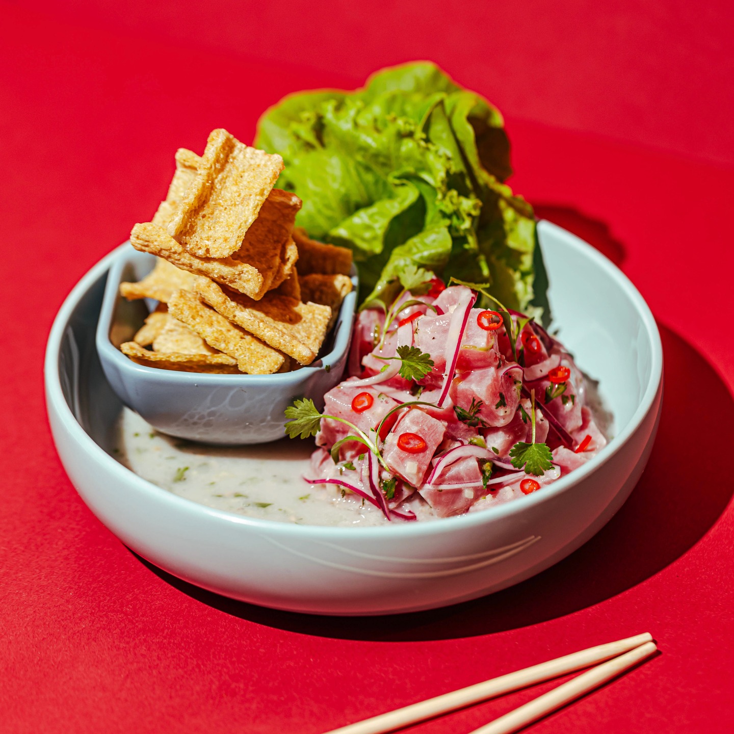 Po-Ké Ono Facebook ad: Kinilaw: The Filipino Ceviche with a Fiery Kick