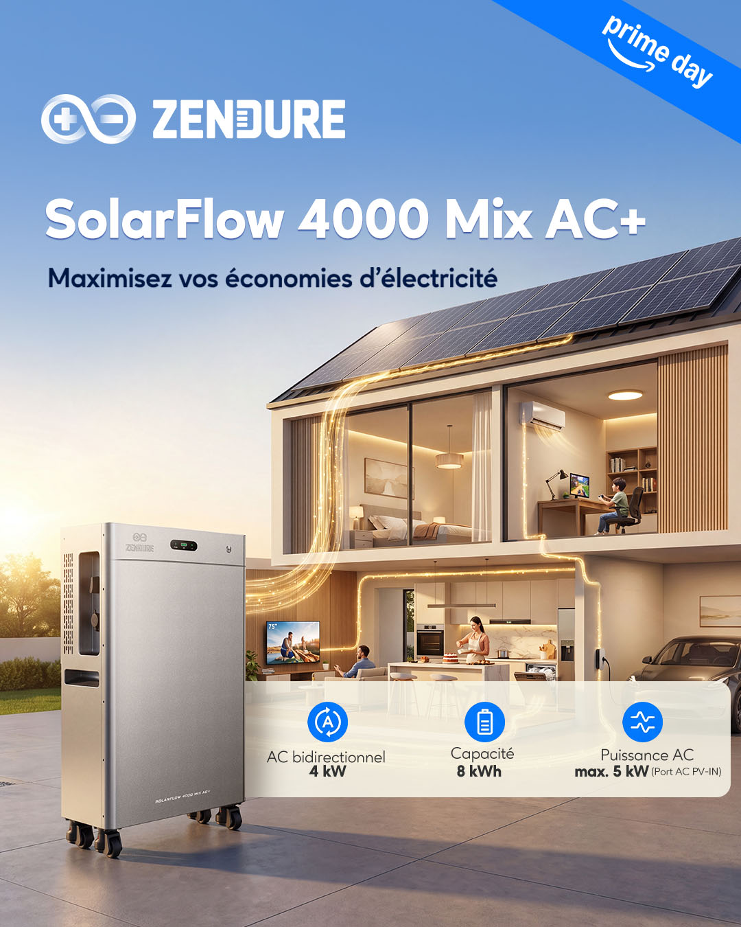 Zendure France Facebook ad