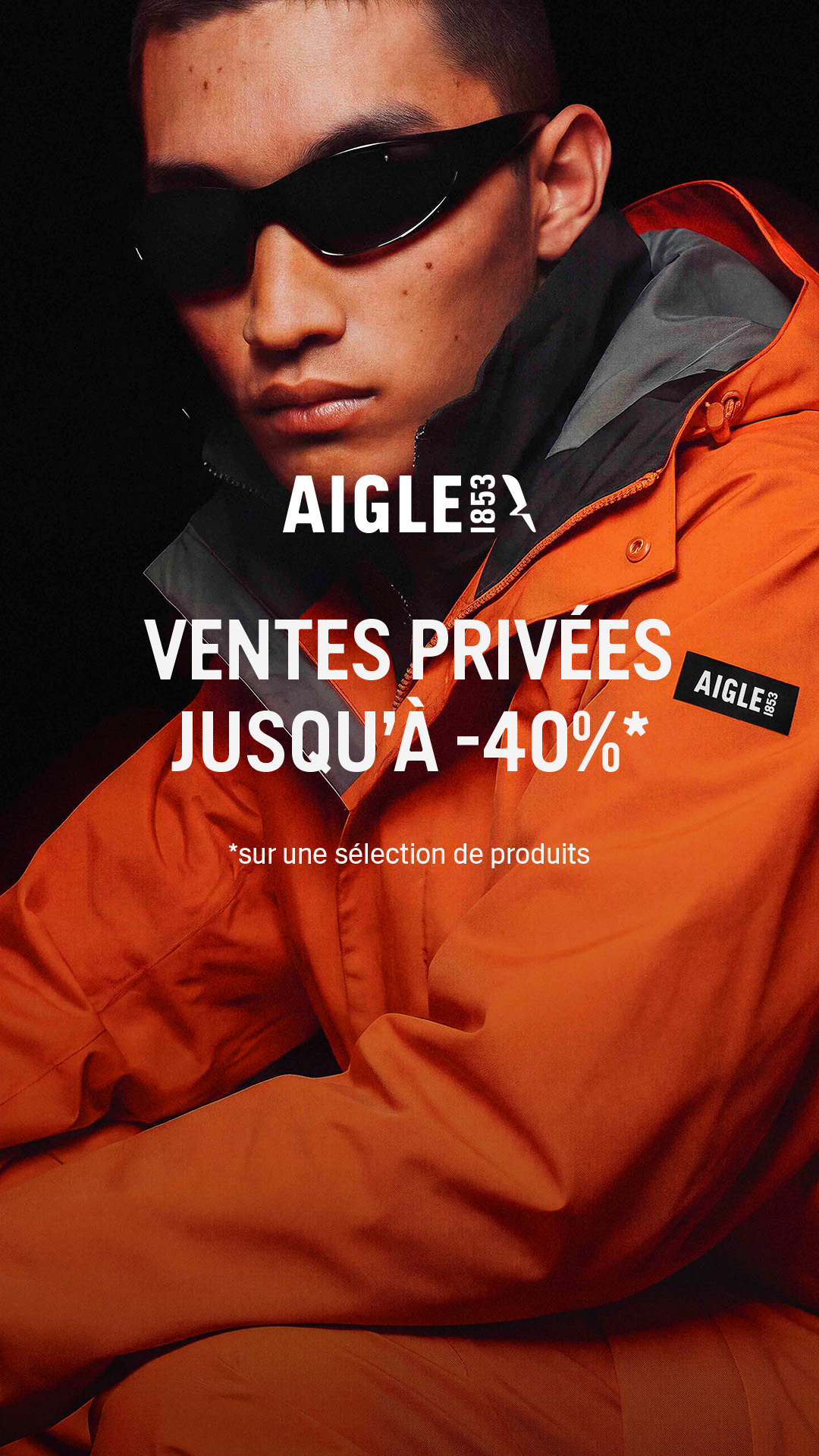 Aigle Facebook ad: Ventes Privées