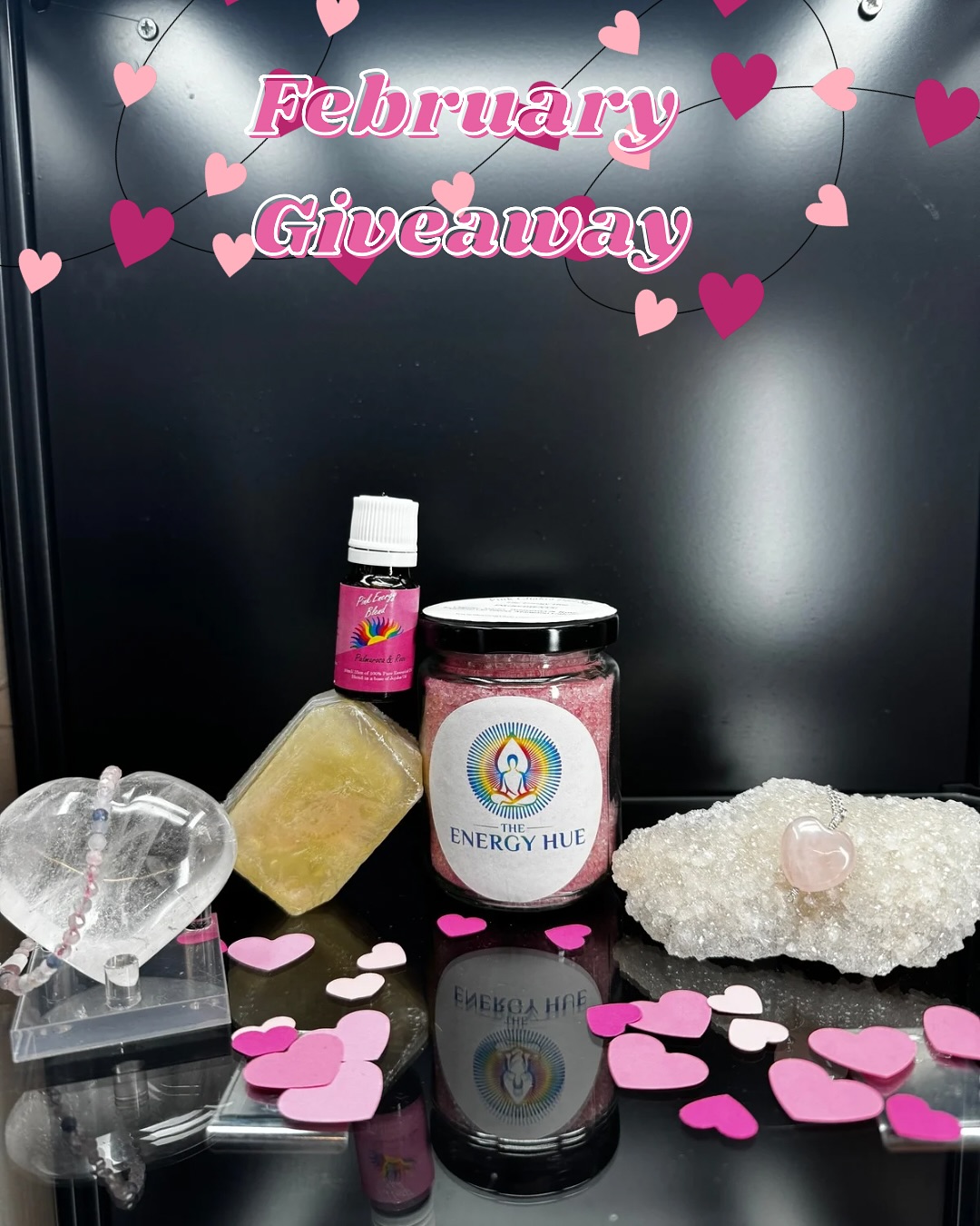 The Energy Hue Facebook ad: GIVEAWAY TIME!