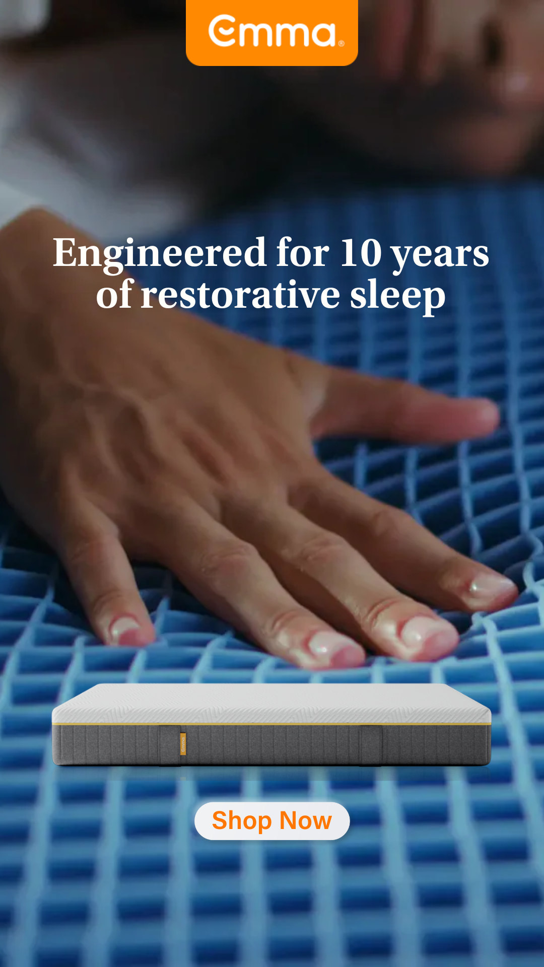 Emma Sleep UK Facebook ad