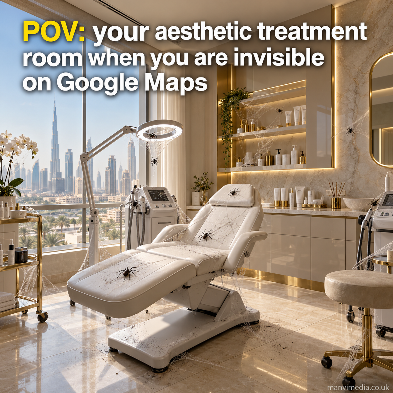 Manvi Media Facebook ad: Top 3 on Google Maps in 90 Days, Guaranteed
