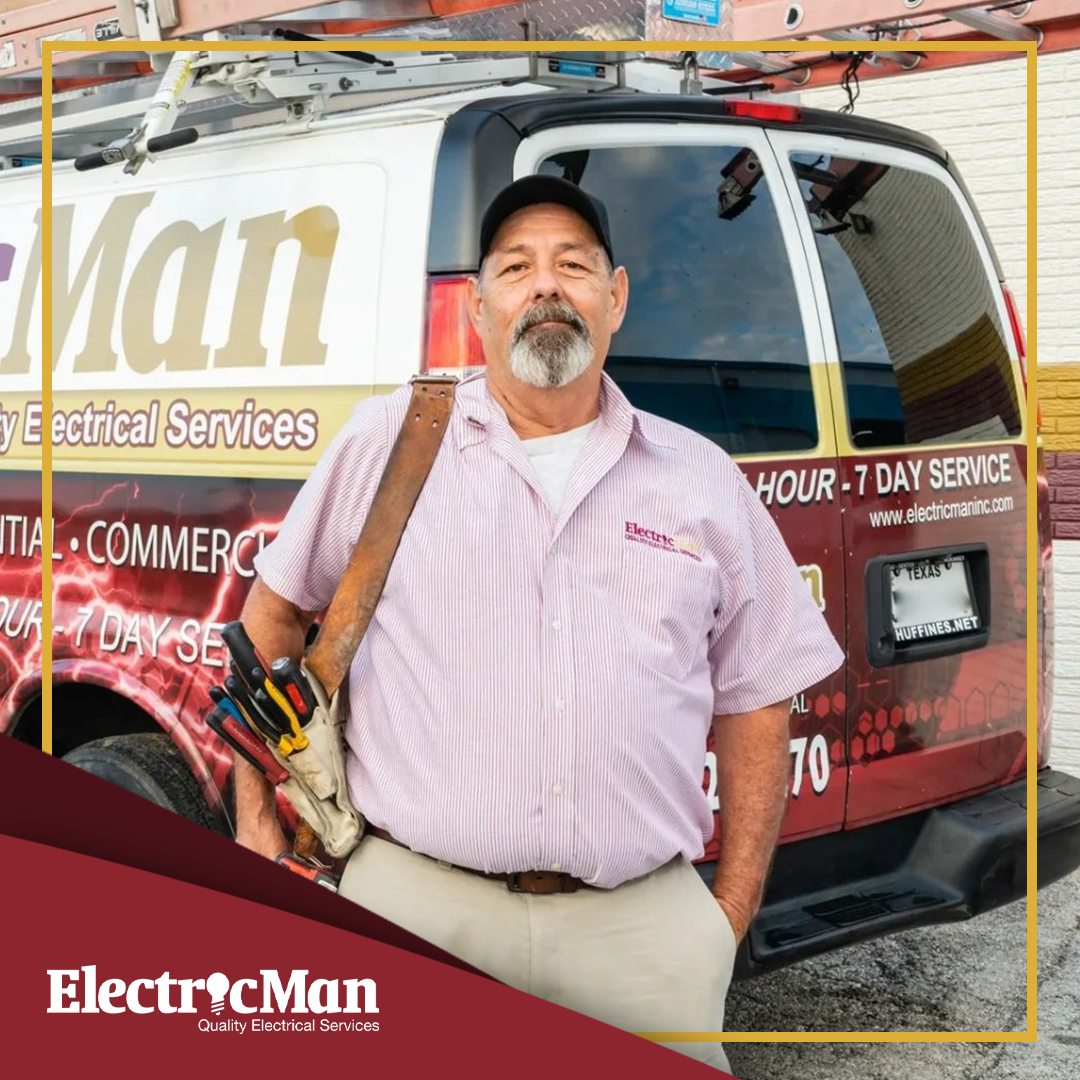 ElectricMan Facebook ad from Mar 26, 2026