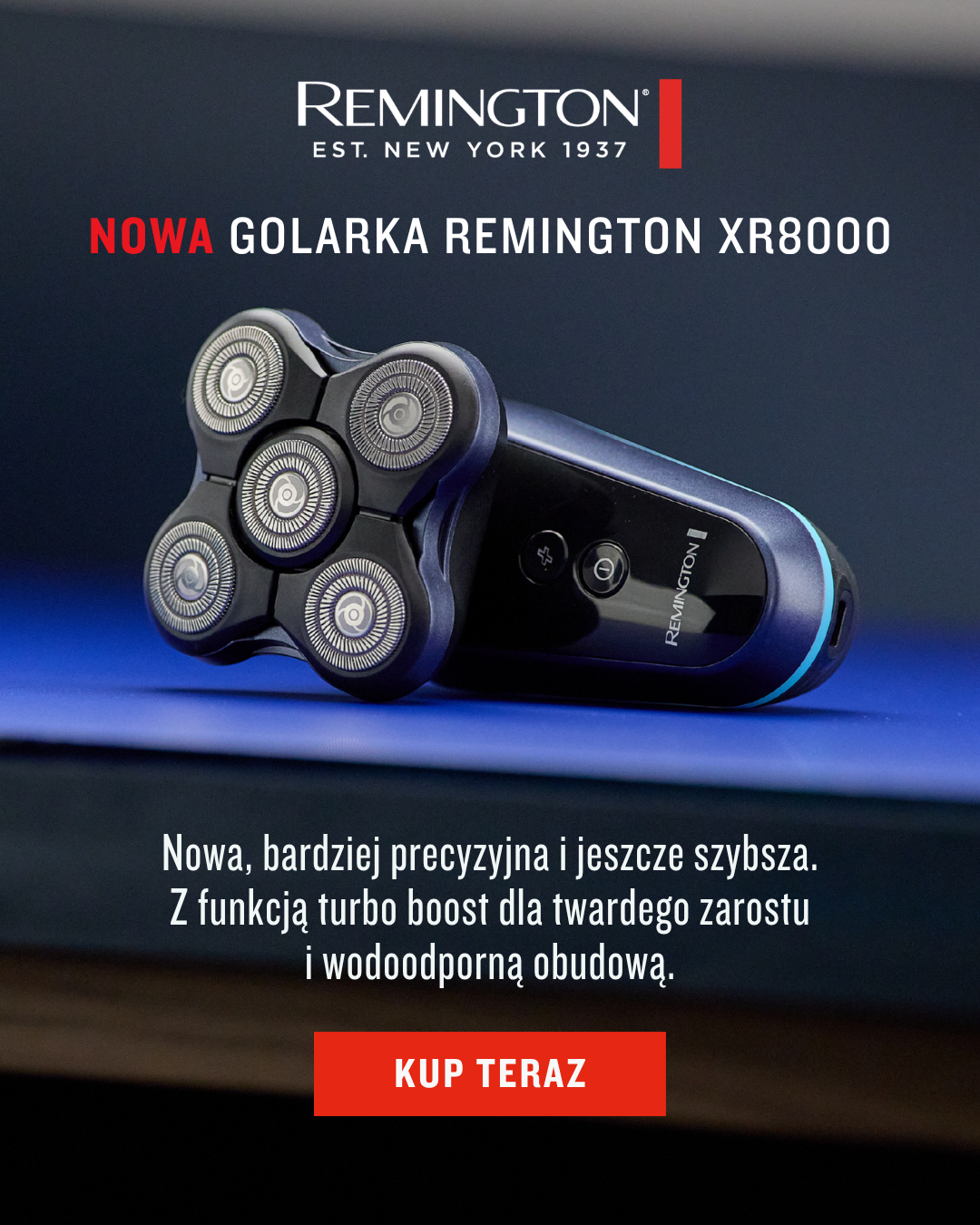 Remington dla Mężczyzn Facebook ad