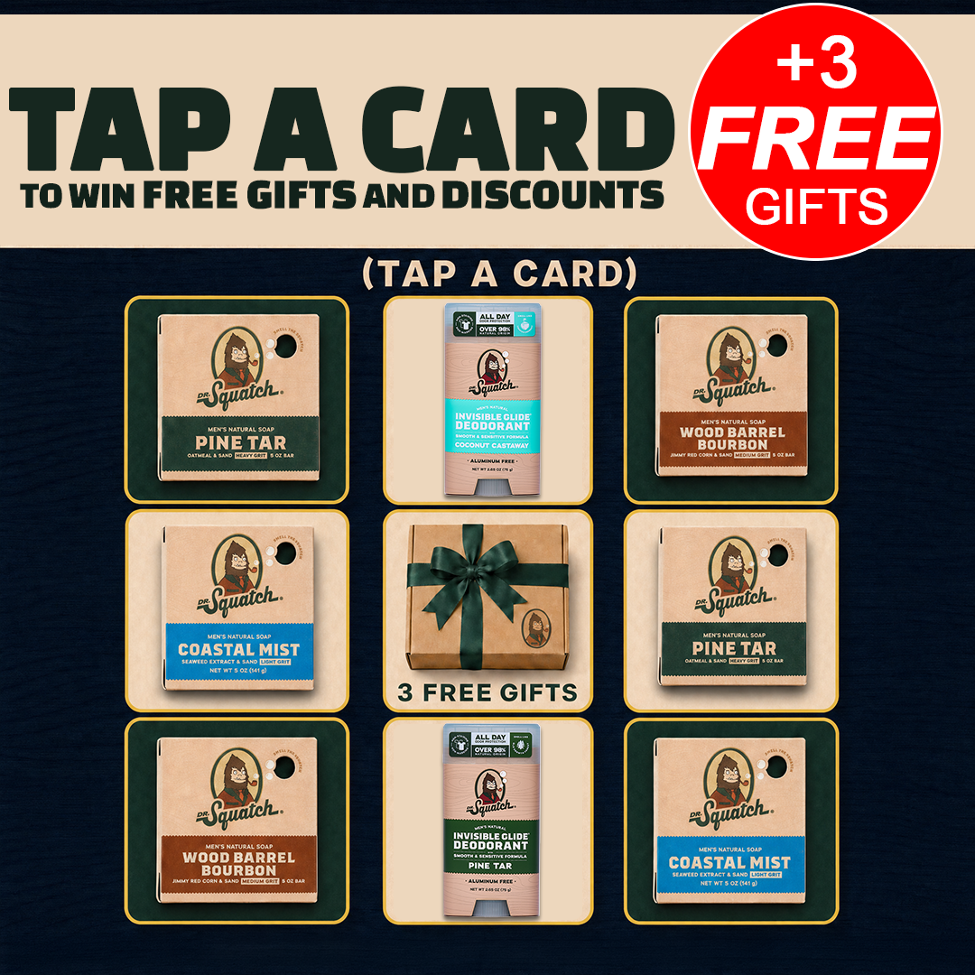 Dr. Squatch Facebook ad