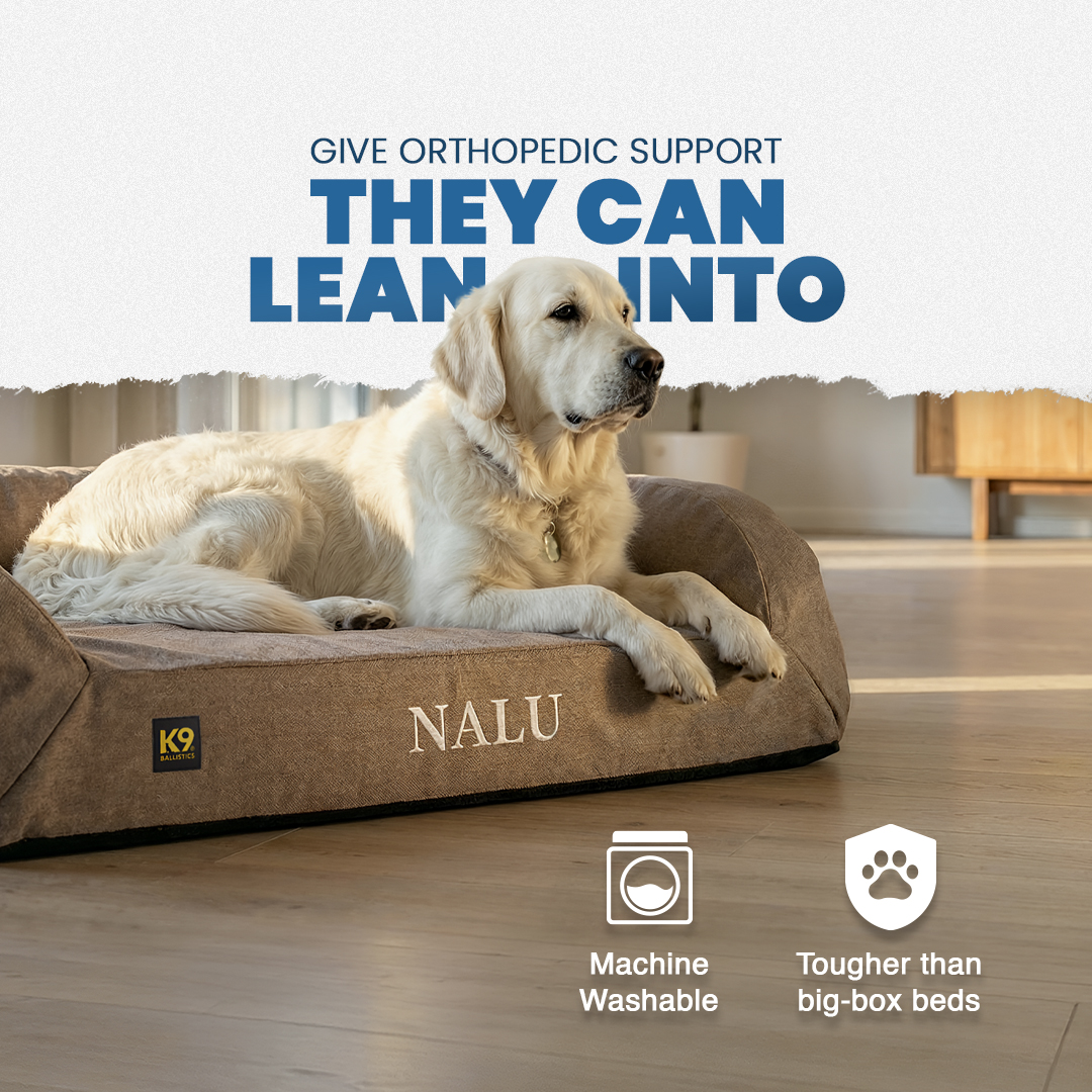 K9 Ballistics Dog Beds Facebook ad