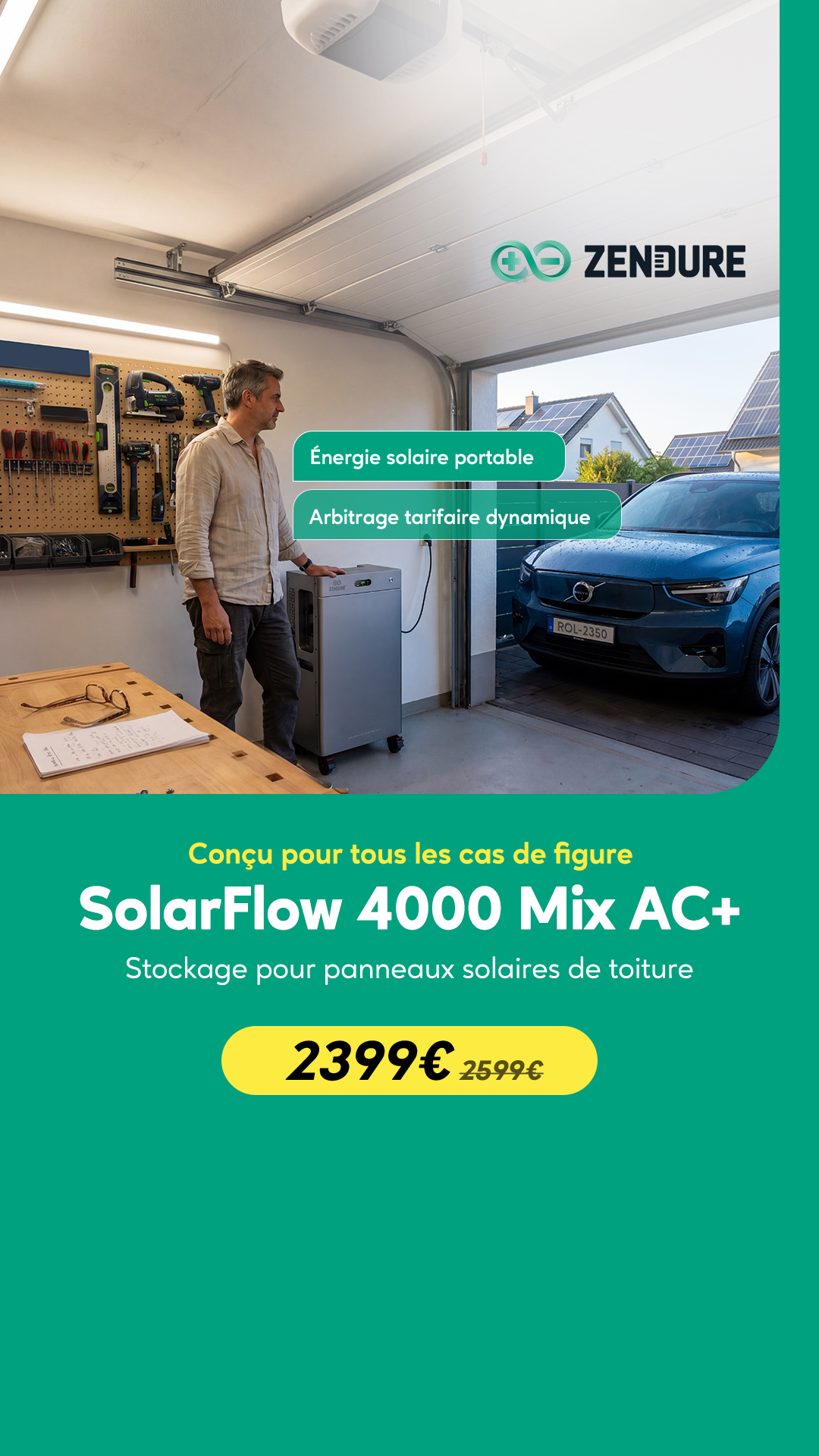 Zendure France Facebook ad
