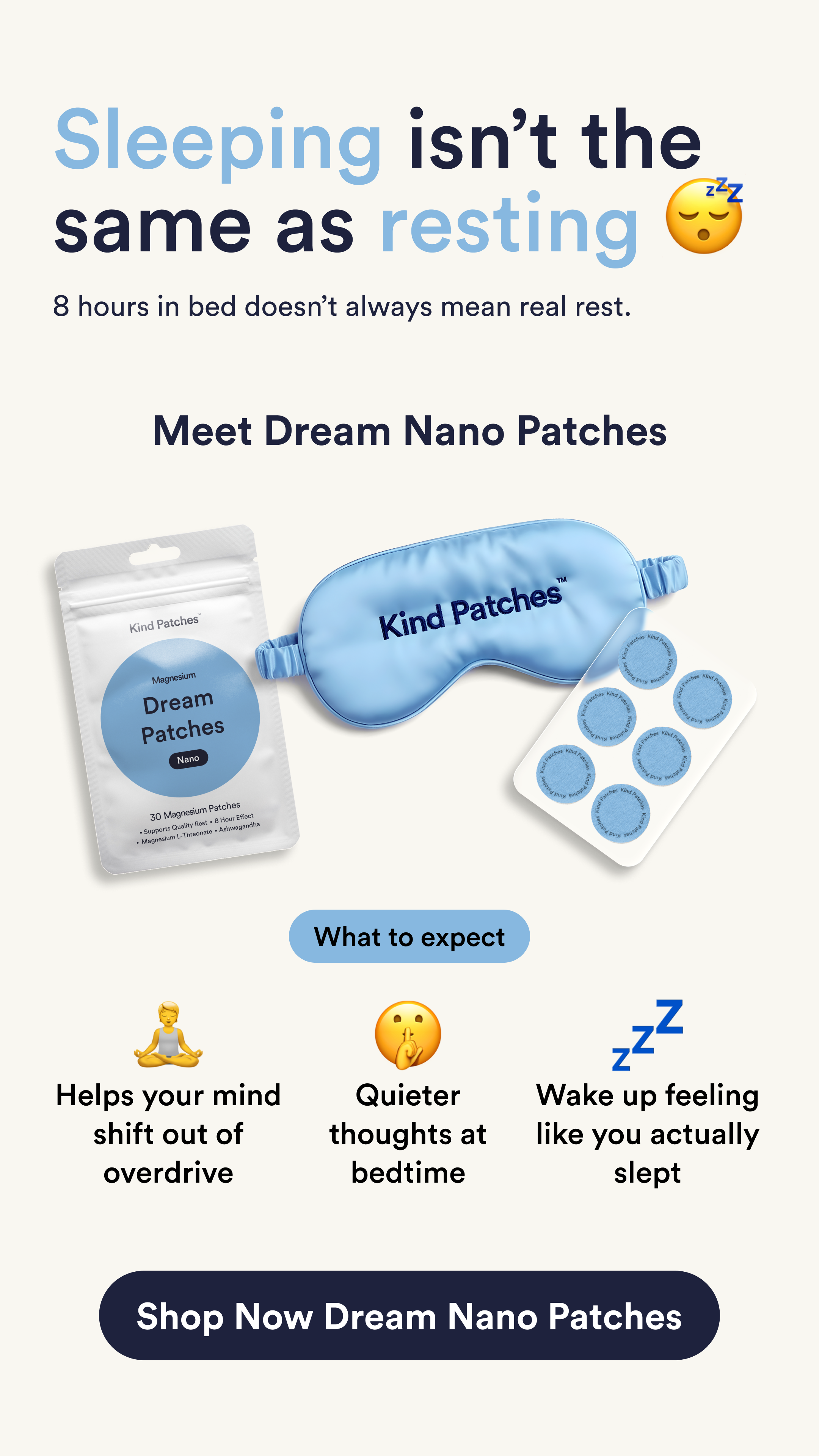 Kind Patches Facebook ad