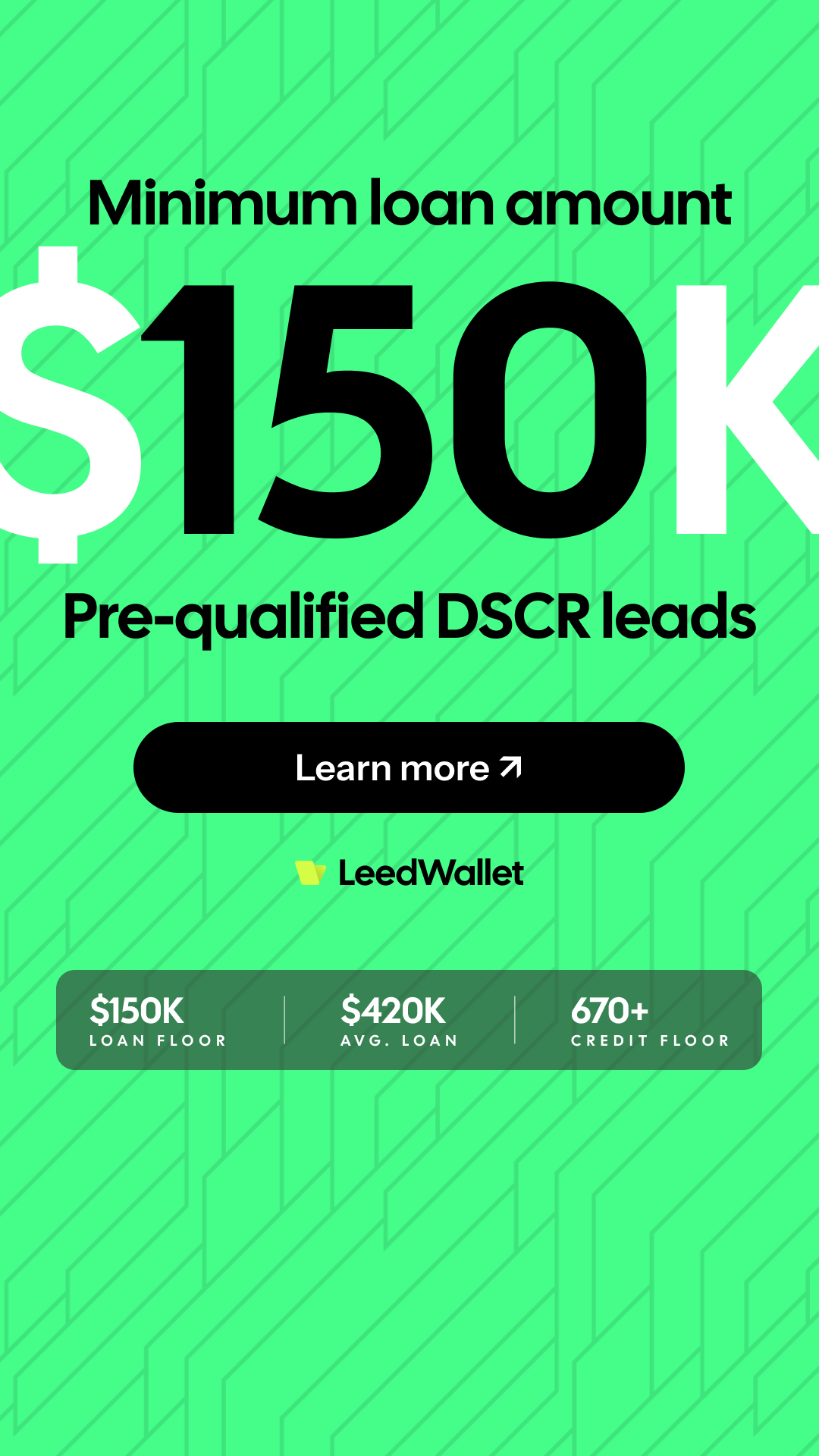 LeedWallet Facebook ad from Jun 3, 2026