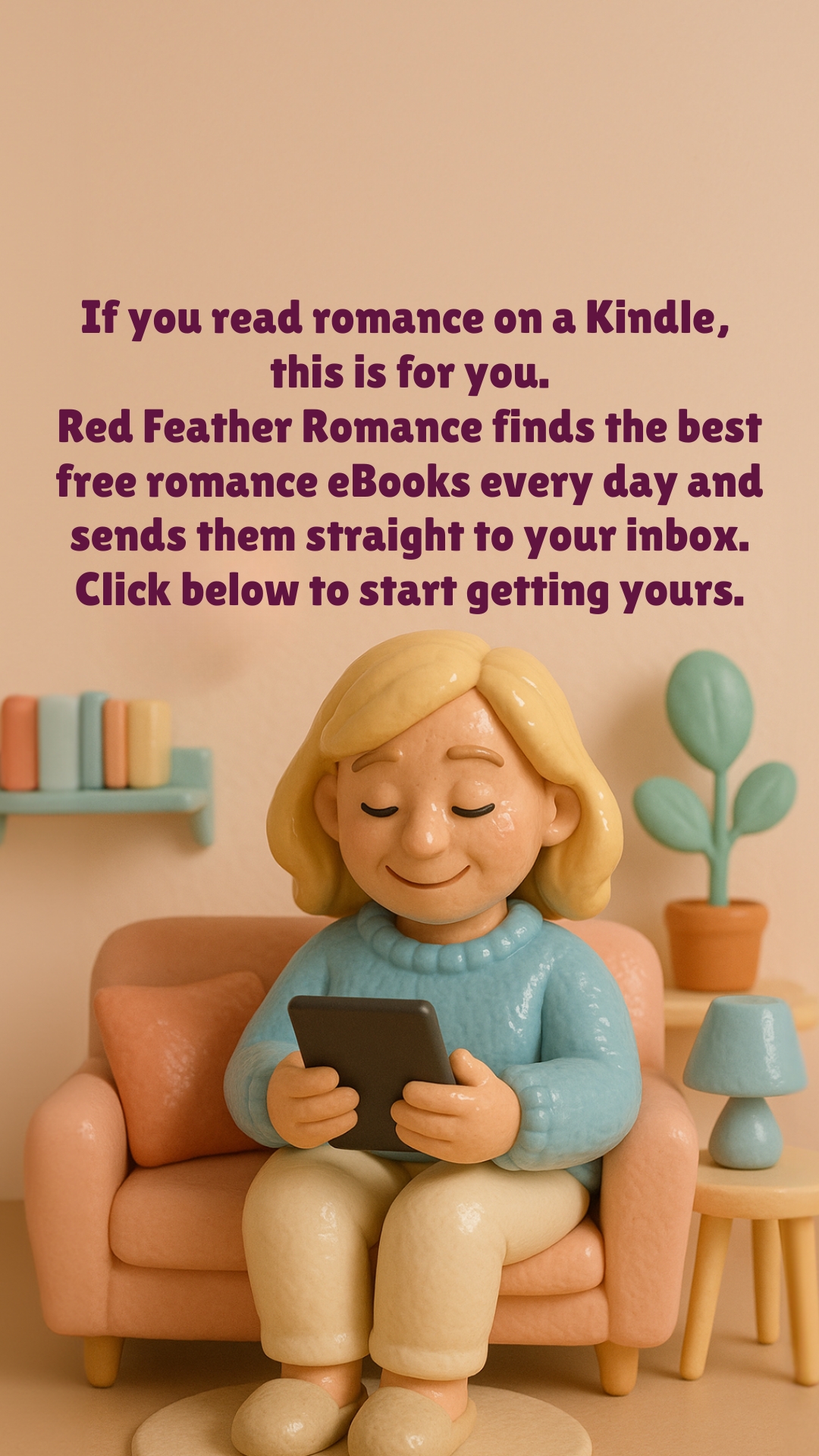 Red Feather Romance Facebook ad