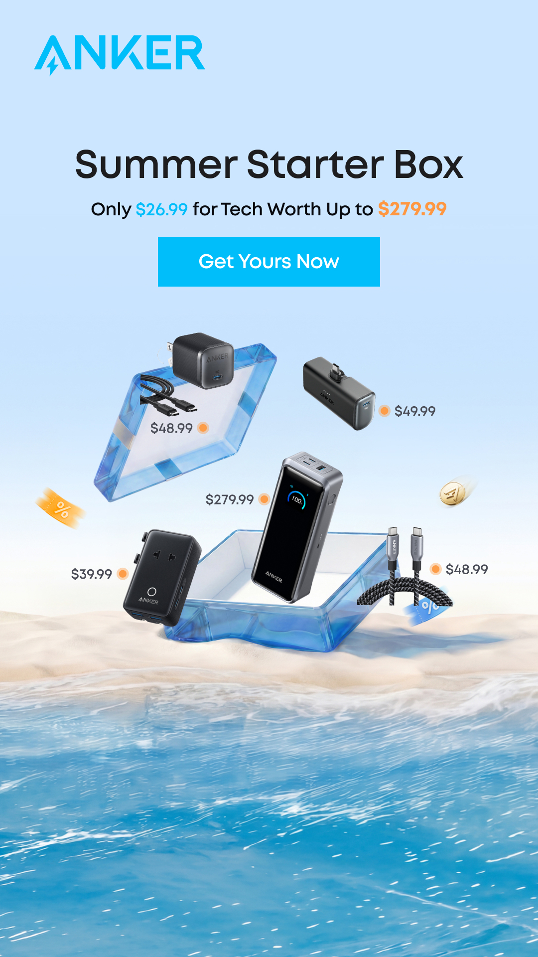 Anker Facebook ad
