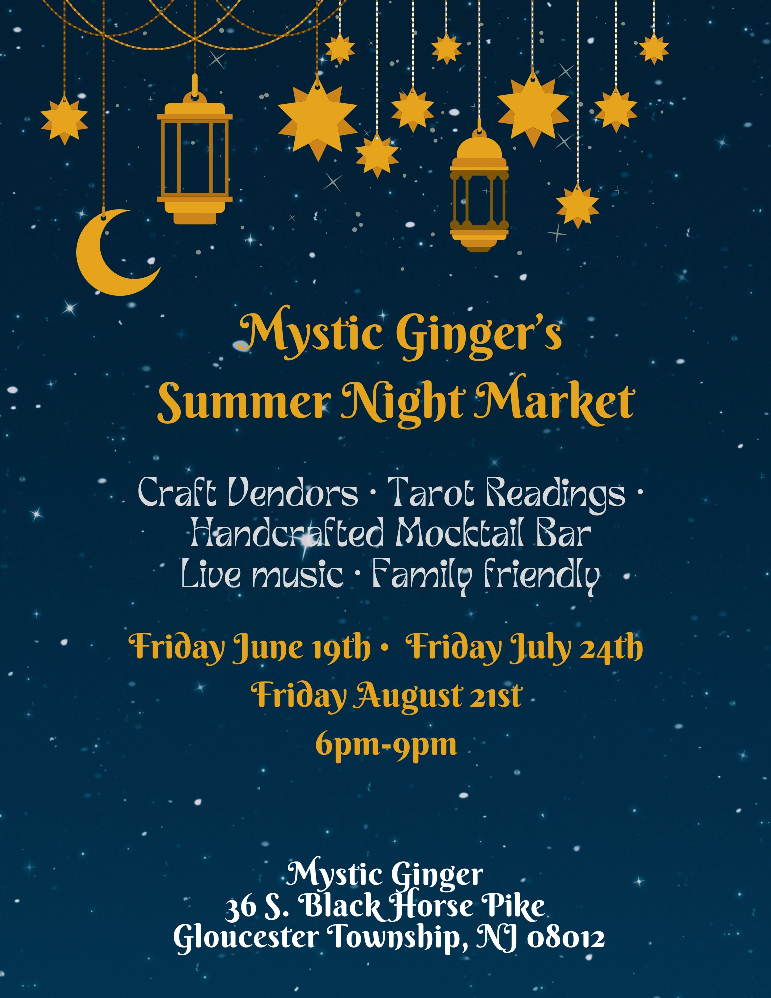 Mystic Ginger Facebook ad