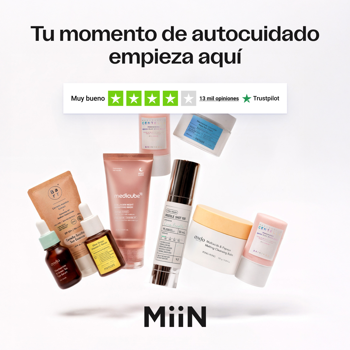 MiiN Korean Cosmetics Facebook ad