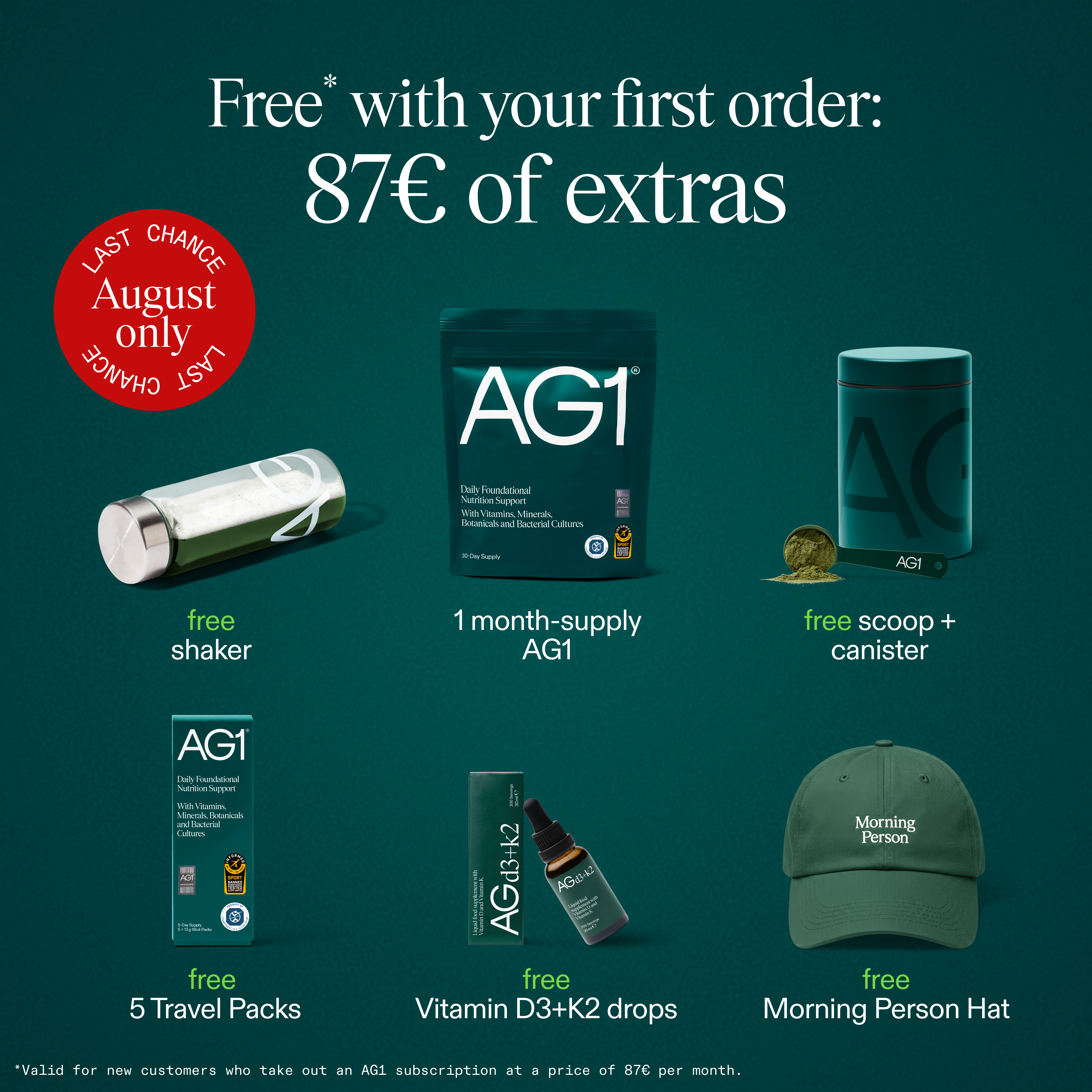 AG1 by Athletic Greens Facebook ad
