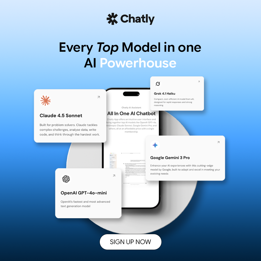 Chatly Facebook ad