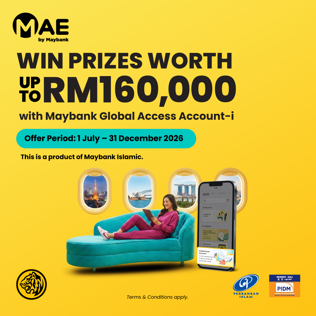 Maybank Islamic Facebook ad: Ready for your next adventure?