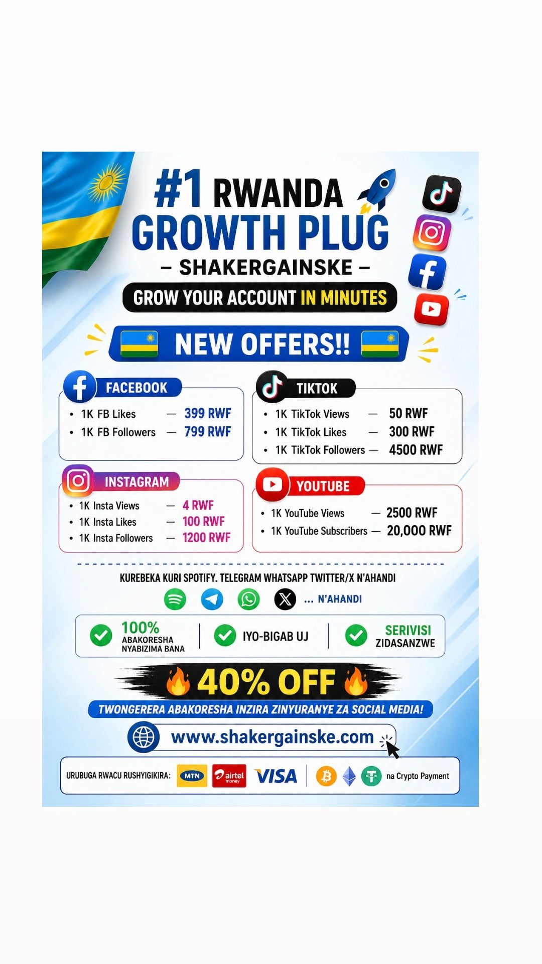 Shaker SMM Panel Facebook ad