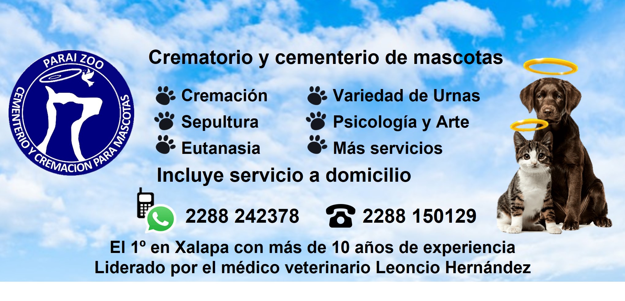 Cementerio y crematorio de Mascotas Parai Zoo Xalapa Facebook ad: Funeraria de mascotas (cremación, sepultura, servicio a…
