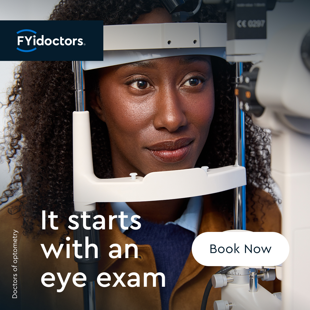 FYidoctors Facebook ad: Vision Care You Can Trust