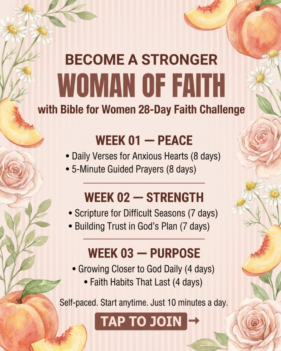 Daily Bible Verses Facebook ad
